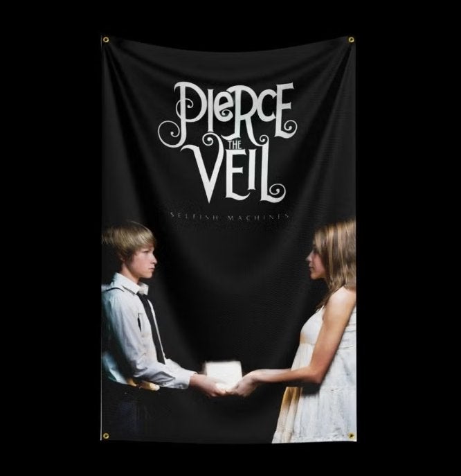 Grote vlaggen Pierce the Veil (150x90cm), Ophalen of Verzenden, Nieuw