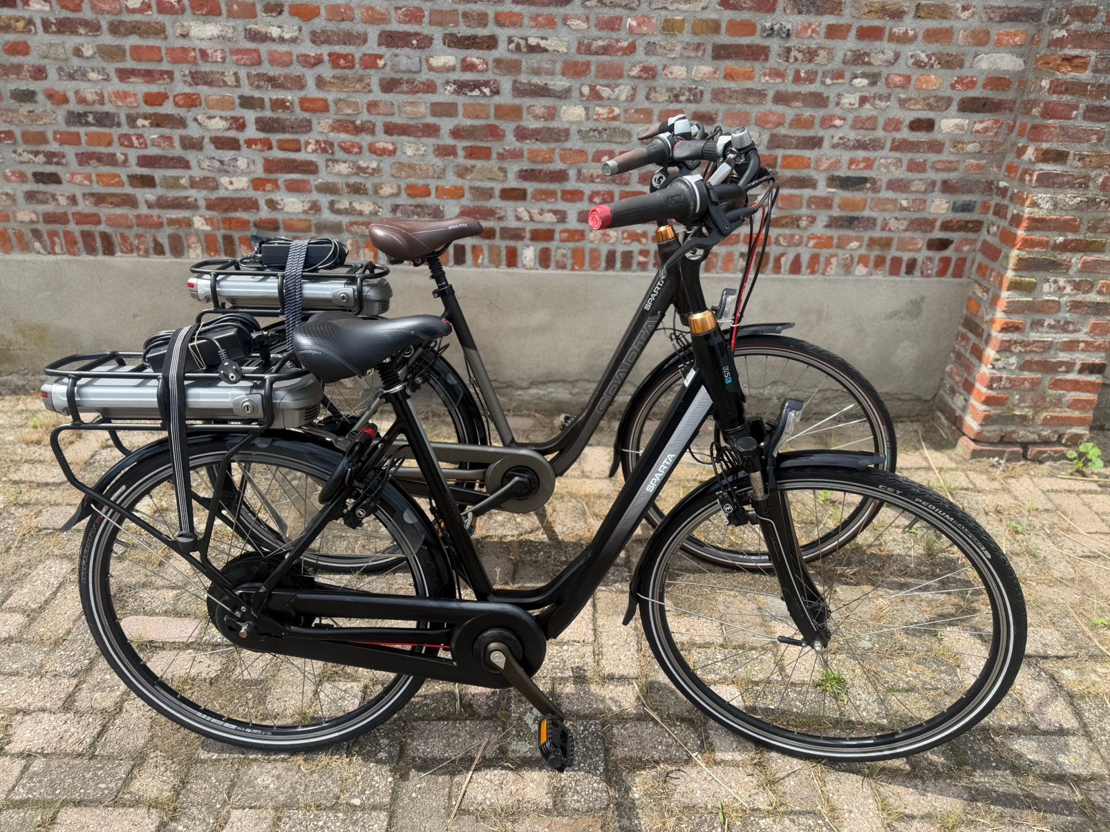 Set electrische sparta r5e fietsen, Ophalen, Sparta, Zo goed als nieuw, 51 tot 55 cm