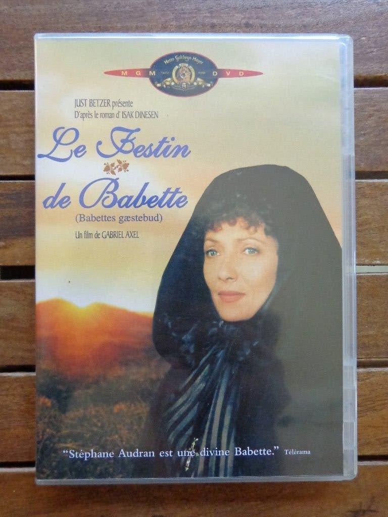 )))  Le Festin de Babette  //  Stéphane Audran  (((, Ophalen of Verzenden, Zo goed als nieuw, Frans, Alle leeftijden