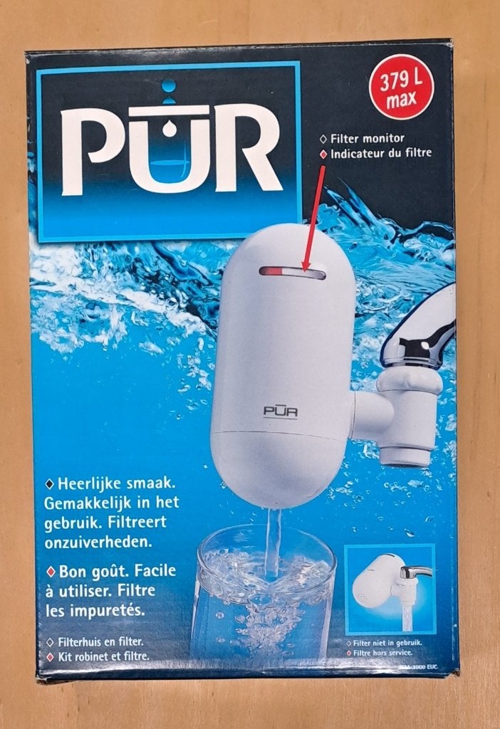 PUR waterfilter , rechtstreeks op de kraan , ongebruikt, Doe-het-zelf en Bouw, Sanitair, Ophalen of Verzenden, Nieuw, Kraan