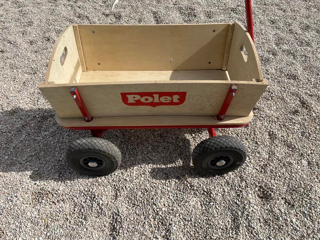 Houten Bolderkar Polet, Caravans en Kamperen, Bolderkarren, Ophalen