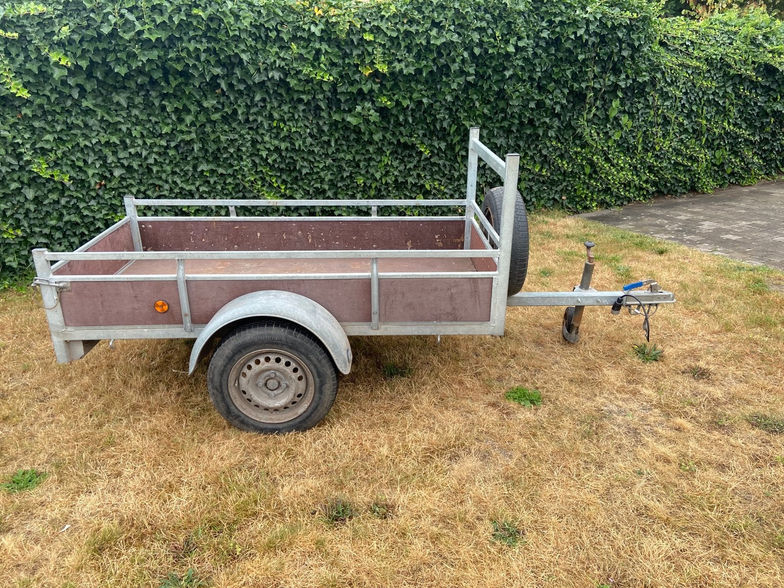Aanhangwagen, Ophalen, Gebruikt