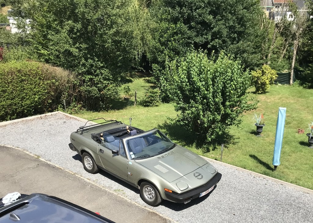 TRIUMPH TR7, Autos, Cabriolet, Boîte manuelle, Triumph, Bleu