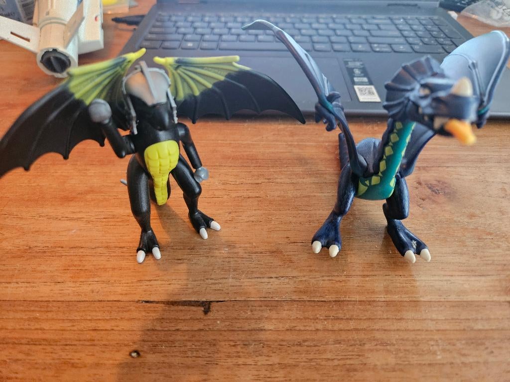 Playmobil Dragons Stormdraak (2x, los), Enlèvement ou Envoi, Comme neuf, Playmobil en vrac
