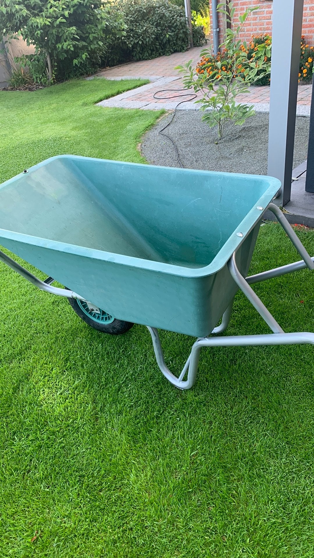 Tuin kruiwagen nieuwe band, Ophalen, Gebruikt