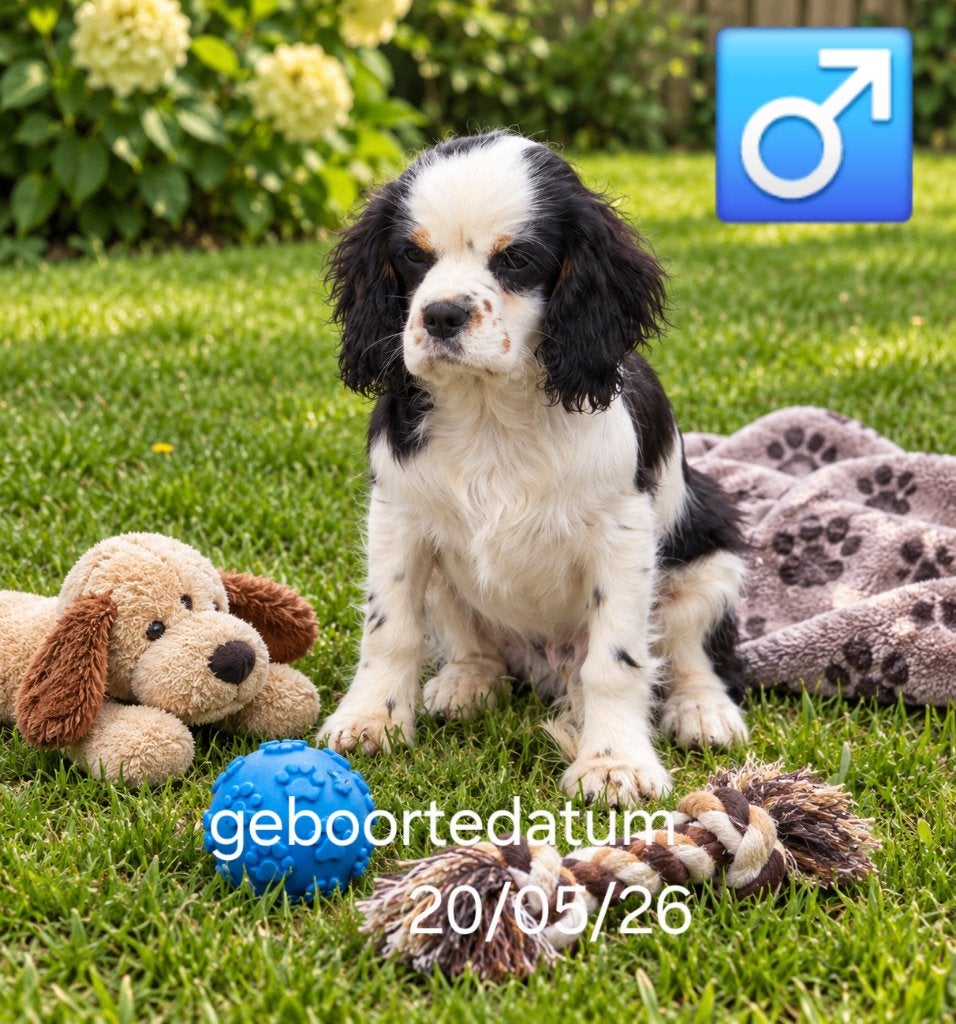 mooi cavalier king charles  reutje, België, 15 weken tot 1 jaar, Reu, CDV (hondenziekte)