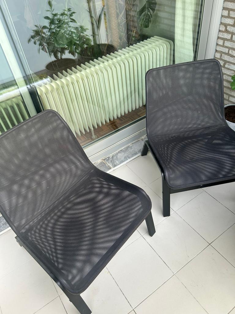 Zeteltjes van Ikea voor balkon of terras, Enlèvement, Utilisé, Bois