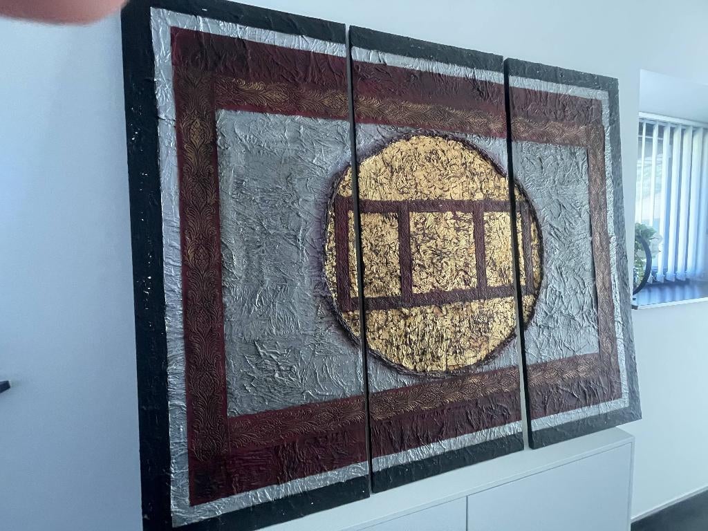 TABLEAU TRIPTYQUE, Antiquités & Art, Art | Autres Art, Enlèvement