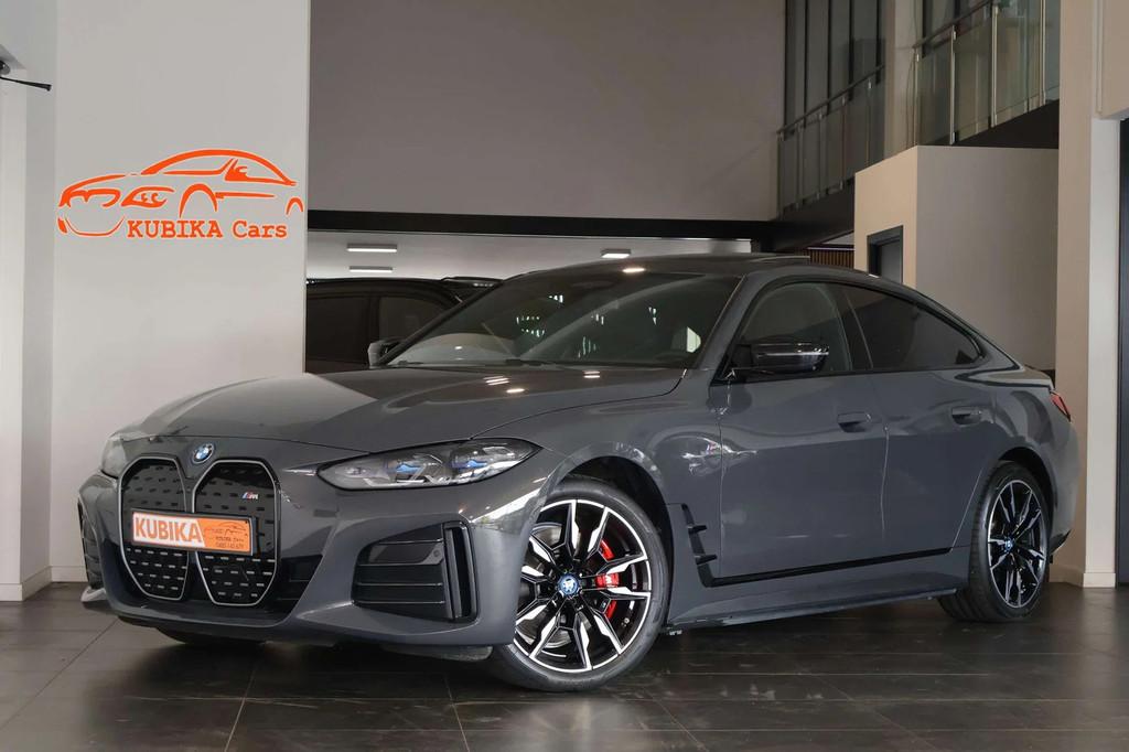 BMW i4 i4 Gran Coupe 83.9 kWh M50 Pano 360 BTW* Garantie*, Auto's, Zwart, Leder, 5 deurs, 400 kW