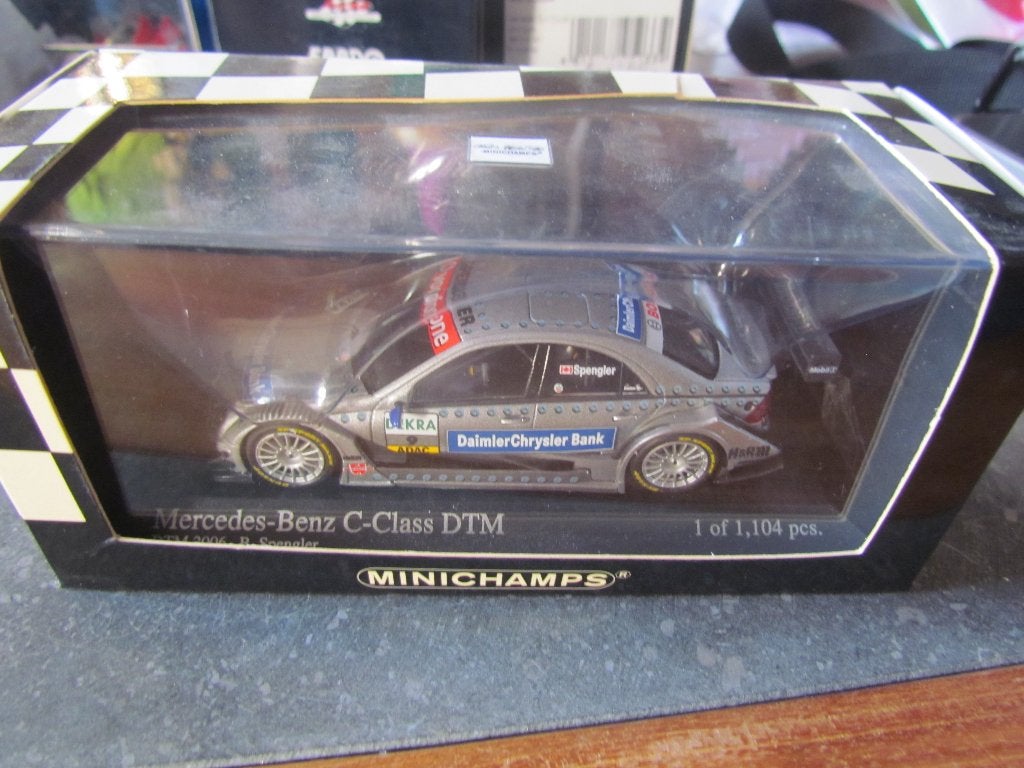 Minichamps Mercedes DTM 2006 #9 B. Spengler 1/43, Ophalen of Verzenden, Nieuw, Auto, MiniChamps