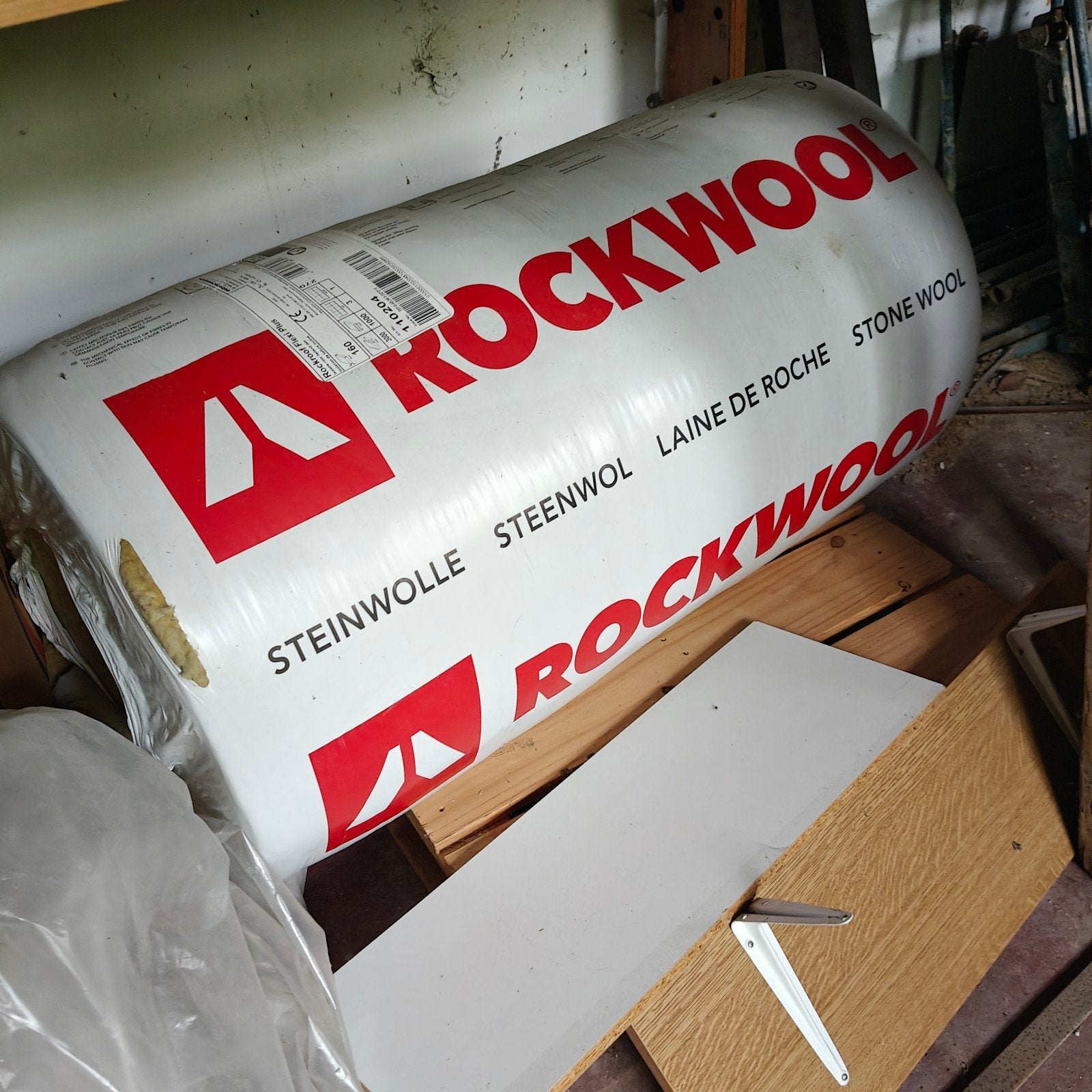 rol steenwol Rockwool 3 vierkante meter, Doe-het-zelf en Bouw, Isolatie en Afdichting, Ophalen