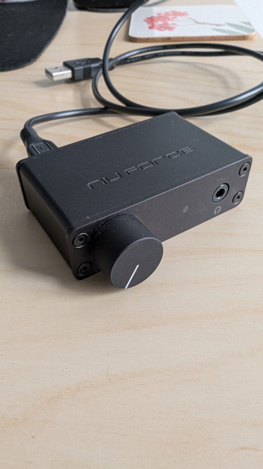Nuforce Icon µDAC3 Zwart UDAc3, Audio, Tv en Foto, Versterkers en Ontvangers, Ophalen of Verzenden, Stereo