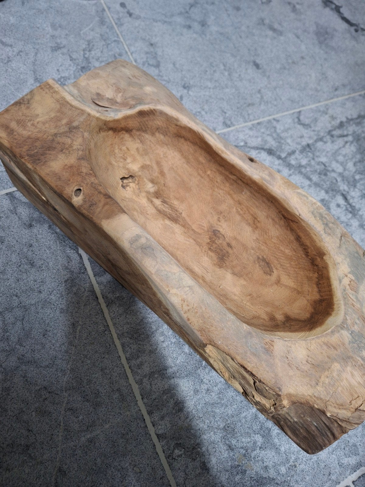 decoratieve schaal van hout, Huis en Inrichting, Ophalen, Hout, Schaal
