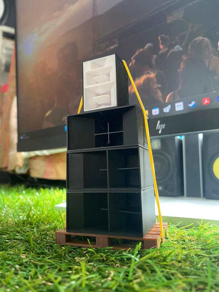 Mini Mur de Son Sound System en Impression 3D, Enlèvement ou Envoi, Comme neuf, Humain