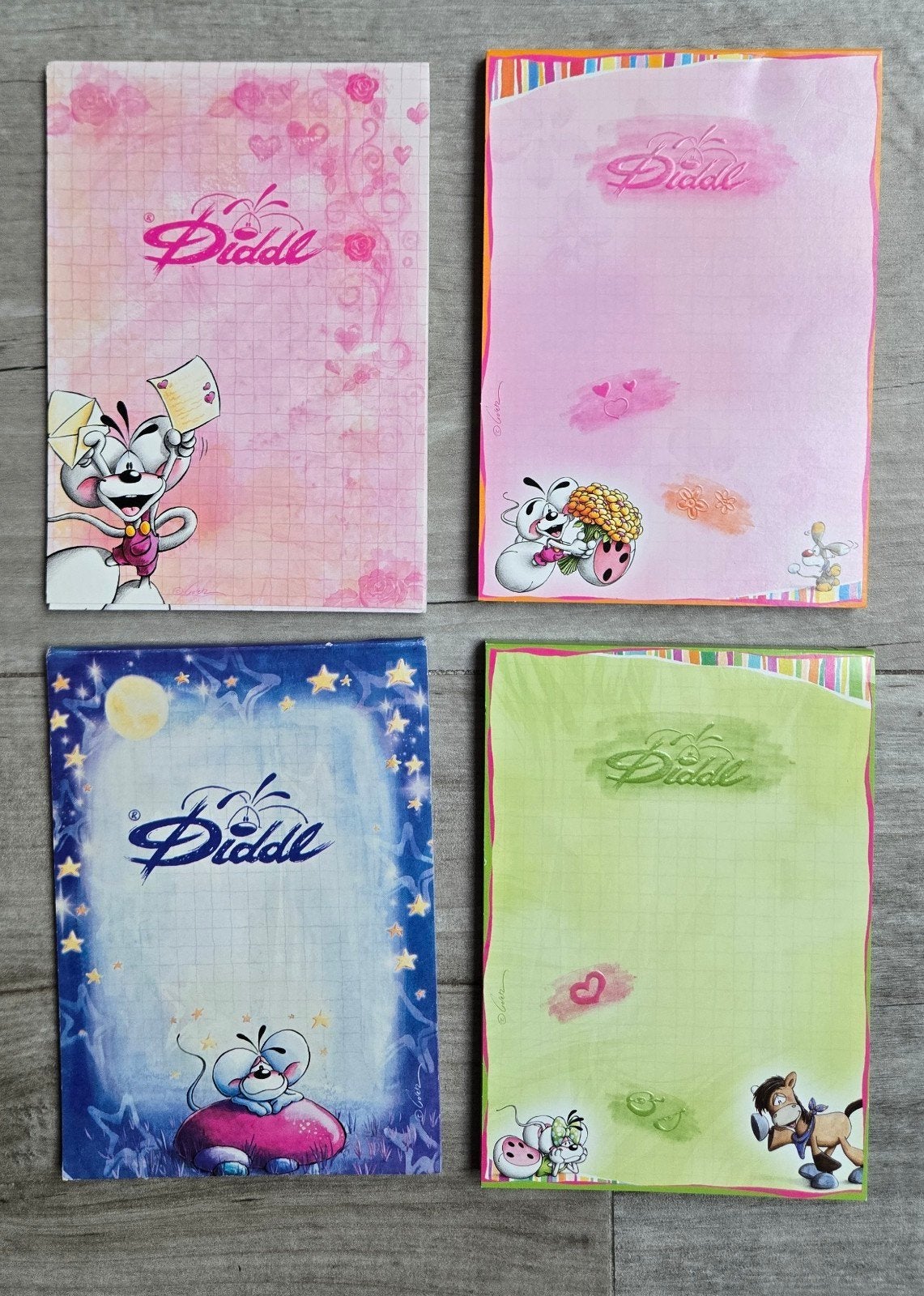 Didl papier blokken, Verzamelen, Diddl, Ophalen