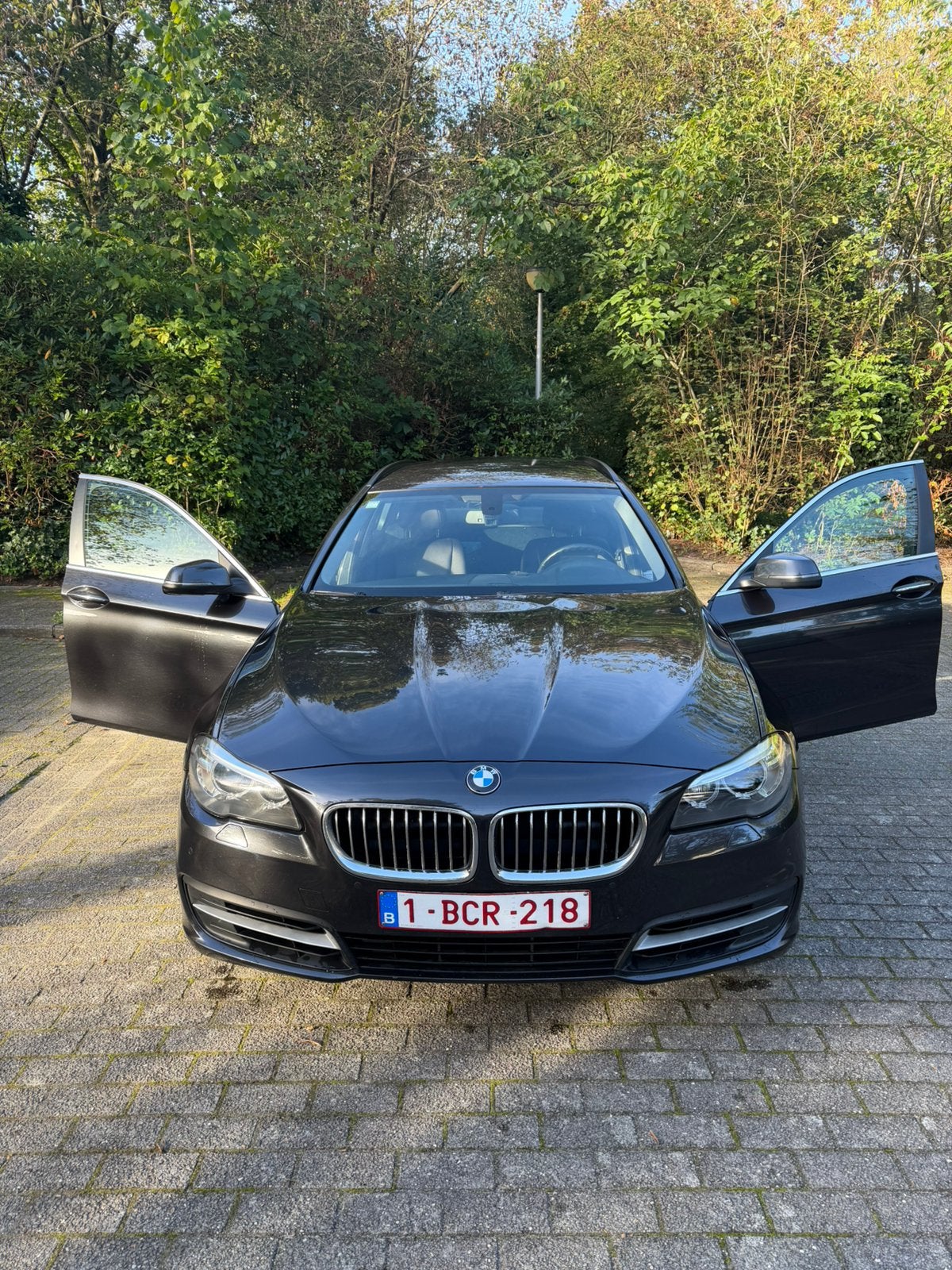 Bmw 535d xdrive LICHTE VRACHT, Autos, Cuir, Euro 6, Noir, 6 cylindres