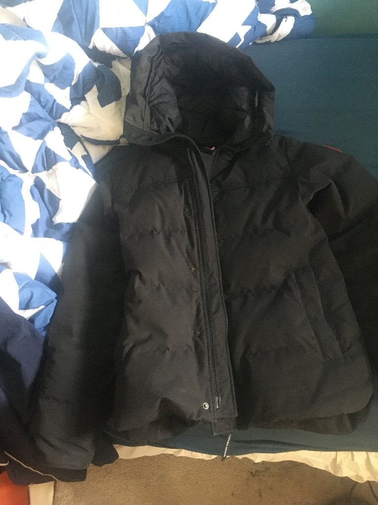 Canada Goose puffer jas, Maat 48/50 (M), Zwart, Zo goed als nieuw, Canada goose