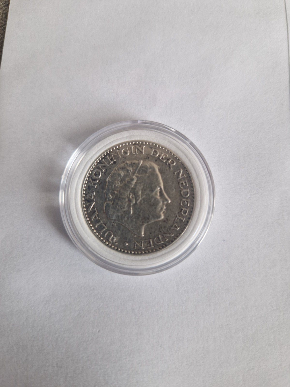 Zilver munt  6.5 gram, Ophalen of Verzenden, Koningin Juliana, 1 gulden
