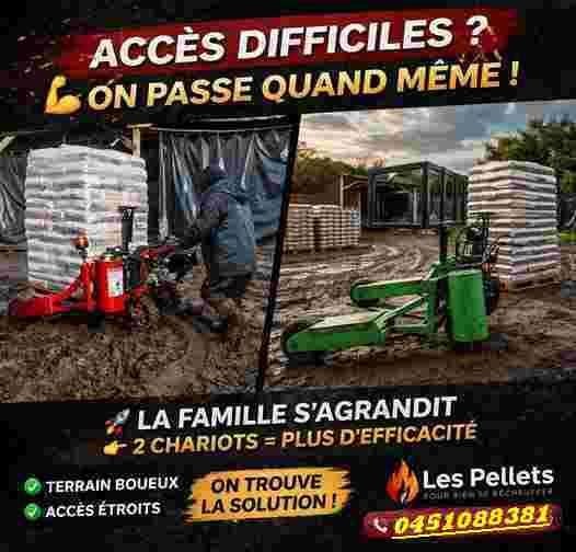 Pellet 100% résineux règlement a la livraison, 6 m³ ou plus, Envoi, Autres essences de bois