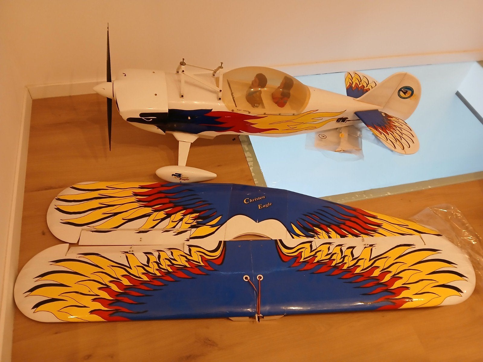 rc Eagle dubbel dekker 1,55m, Hobby & Loisirs créatifs, Enlèvement