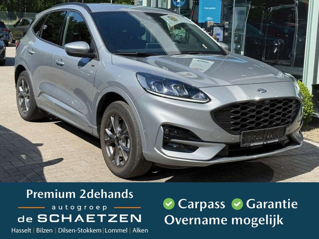 Ford Kuga ST-Line PHEV AUT (année de construction 2023), Autos, Ford, Argent ou Gris, Achat, 1 kg, Noir