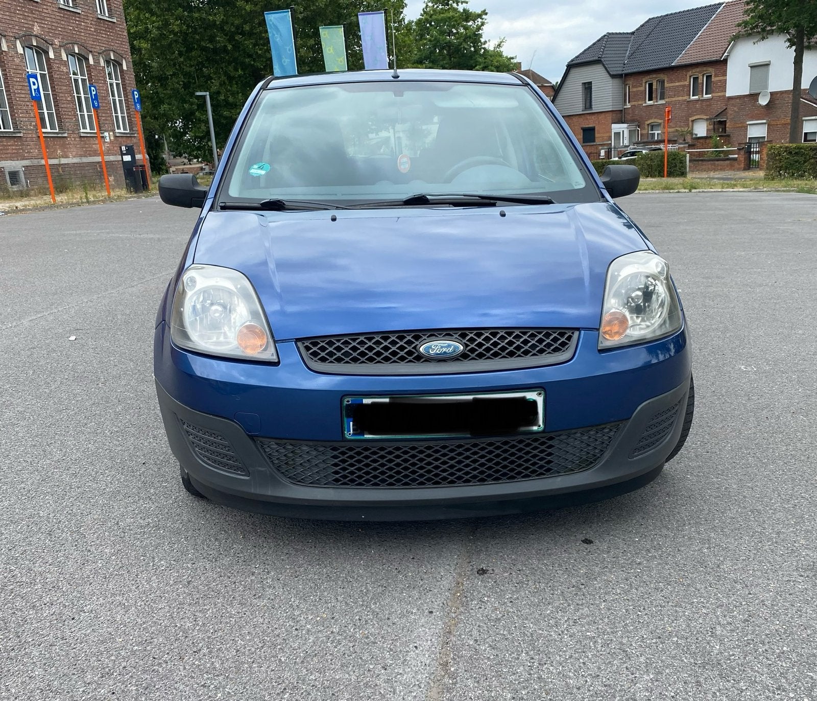 Ford fiesta 1.3 benzine, Auto's, Ford, Blauw, Airbags, Handgeschakeld, Particulier