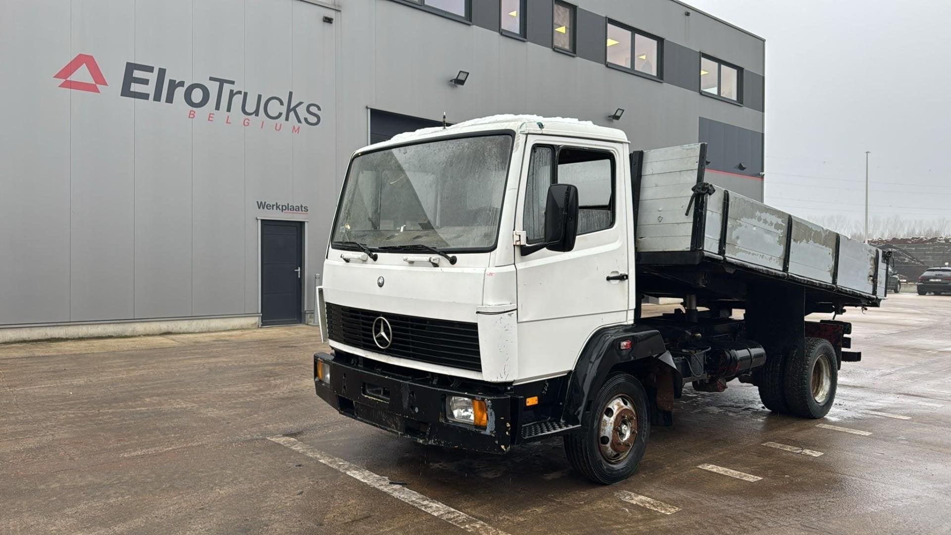 Mercedes-Benz SK 814 (MANUAL PUMP / POMPE MANUELLE / LAMES /, Euro 2, Achat, Entreprise, Boîte manuelle