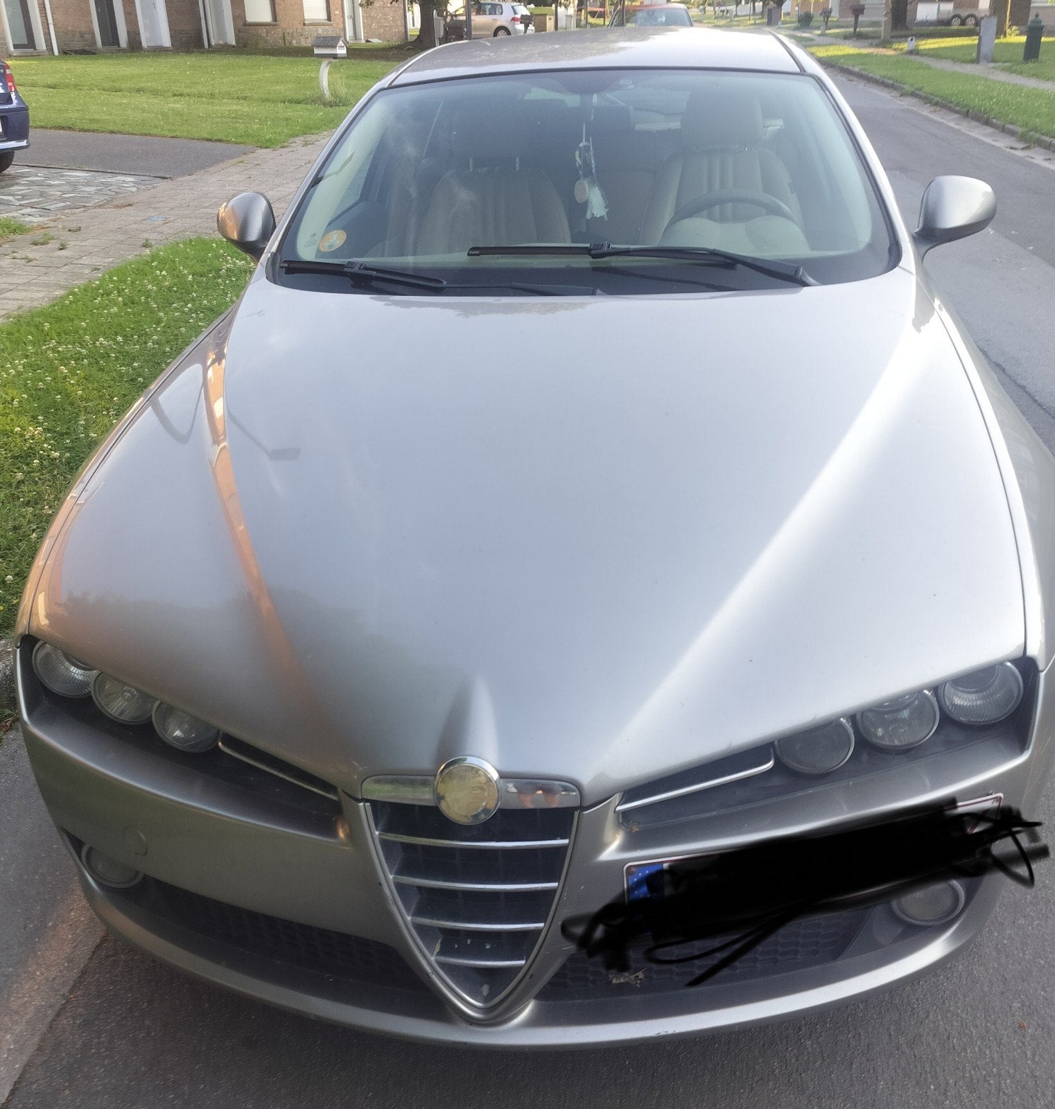 Alfa Romeo 159 Sportwagon 1.9 Diesel(2009) Vastgelopen motor, Auto's, Beige, Beige, Particulier, Te koop