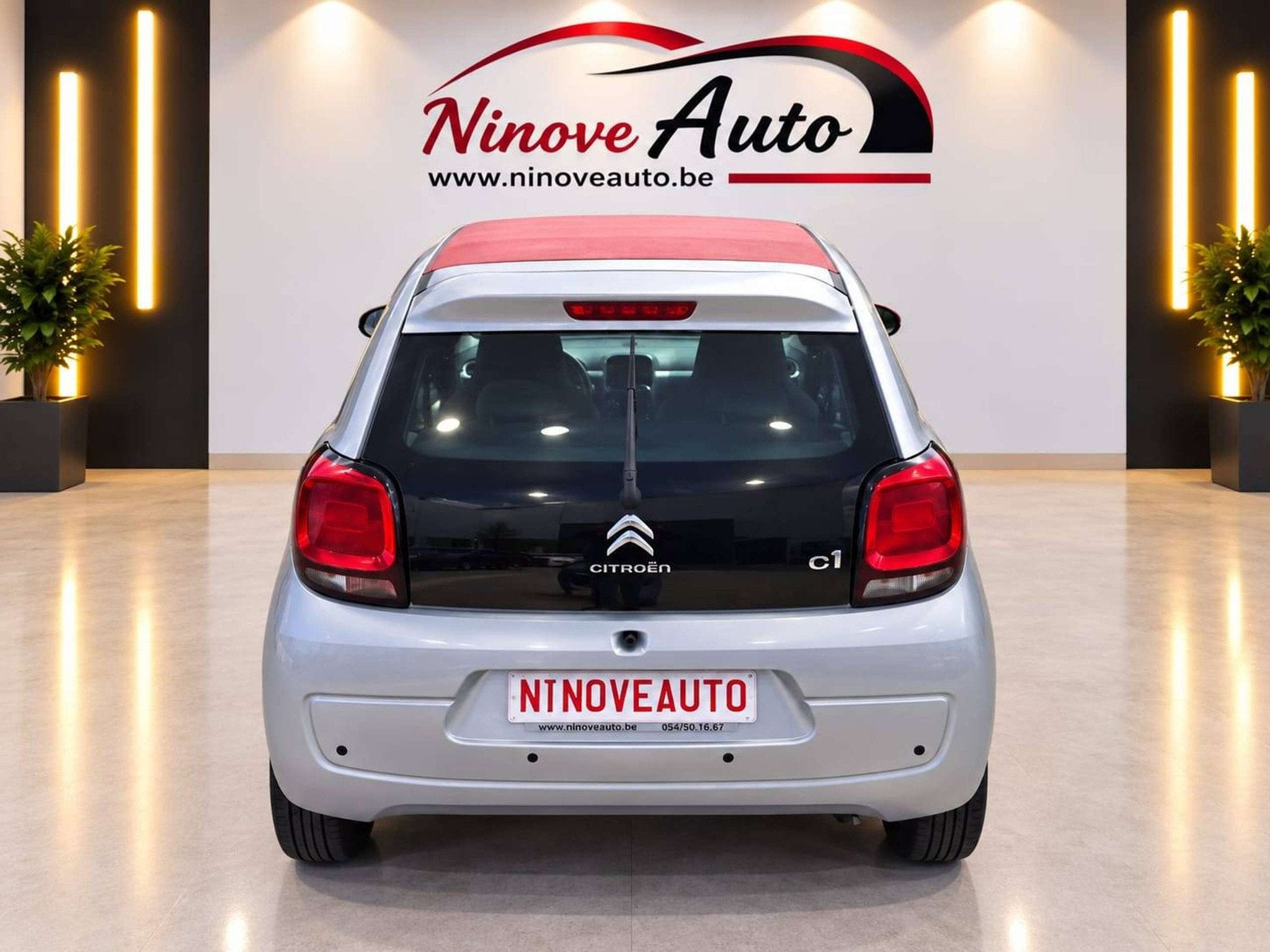 Citroën C1 C1 1.2 Airdream *CABRIO 57000KM AIRCO BLUETOOTH*, Auto's, Voorwielaandrijving, 4 zetels, Stof, Gebruikt