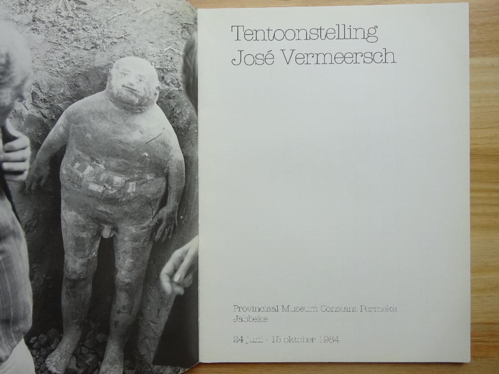 José Vermeersch, 1984 PMCP Jabbeke, Willy Van den Bussche en anderen, Beeldhouwkunst, Ophalen of Verzenden, Zo goed als nieuw