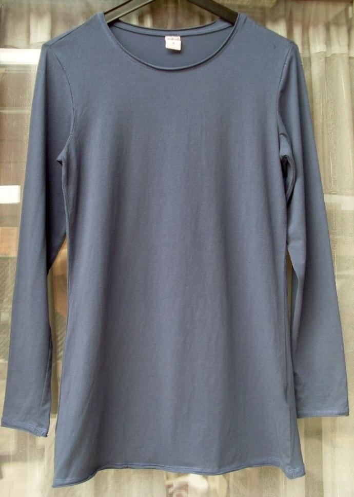 Lange t-shirt met lange mouwen van Up2fashion maat S, Blauw, Up2 fashion, Nieuw, Ophalen of Verzenden