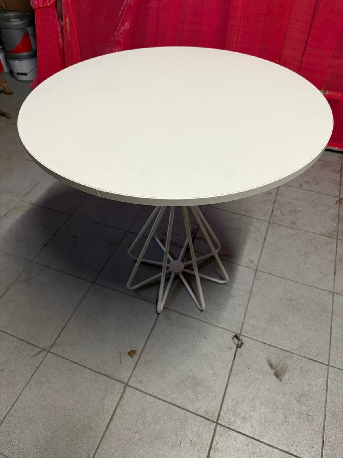 Tafel wit, Ophalen, Gebruikt