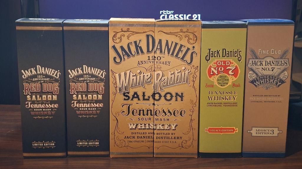 Jack Daniel's White Rabbit Red Dog Legacy (avec Boîte), Ophalen, Nieuw