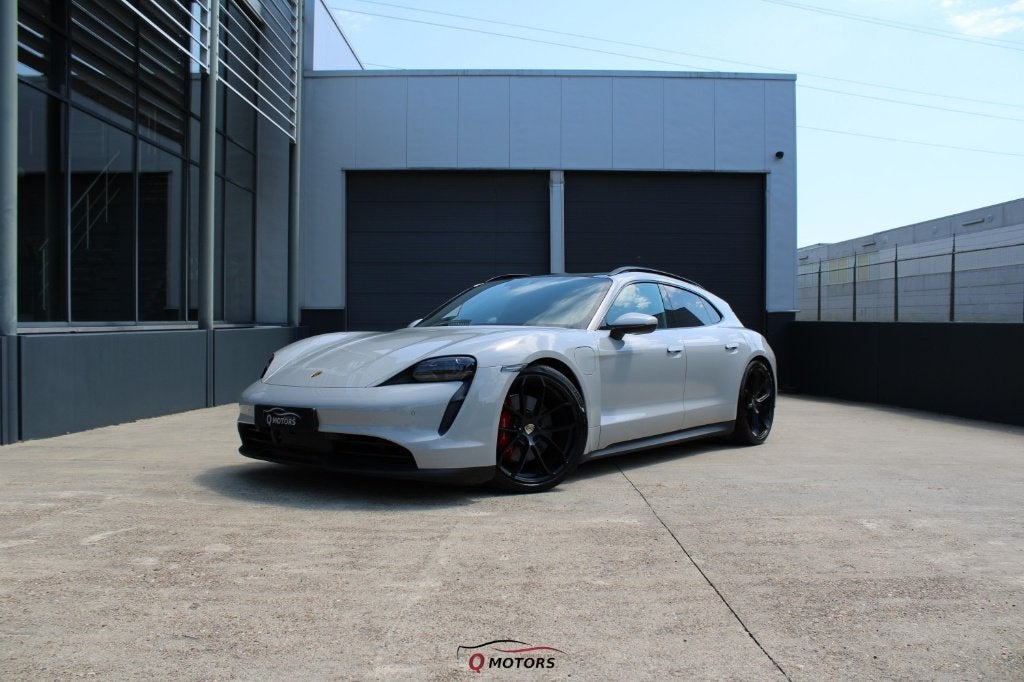 Porsche Taycan Sport Turismo 4S/LED/ACC/KEY/PANO/CARPLAY/BTW, Autos, Porsche, Cuir, Argent ou Gris, Achat, Entreprise