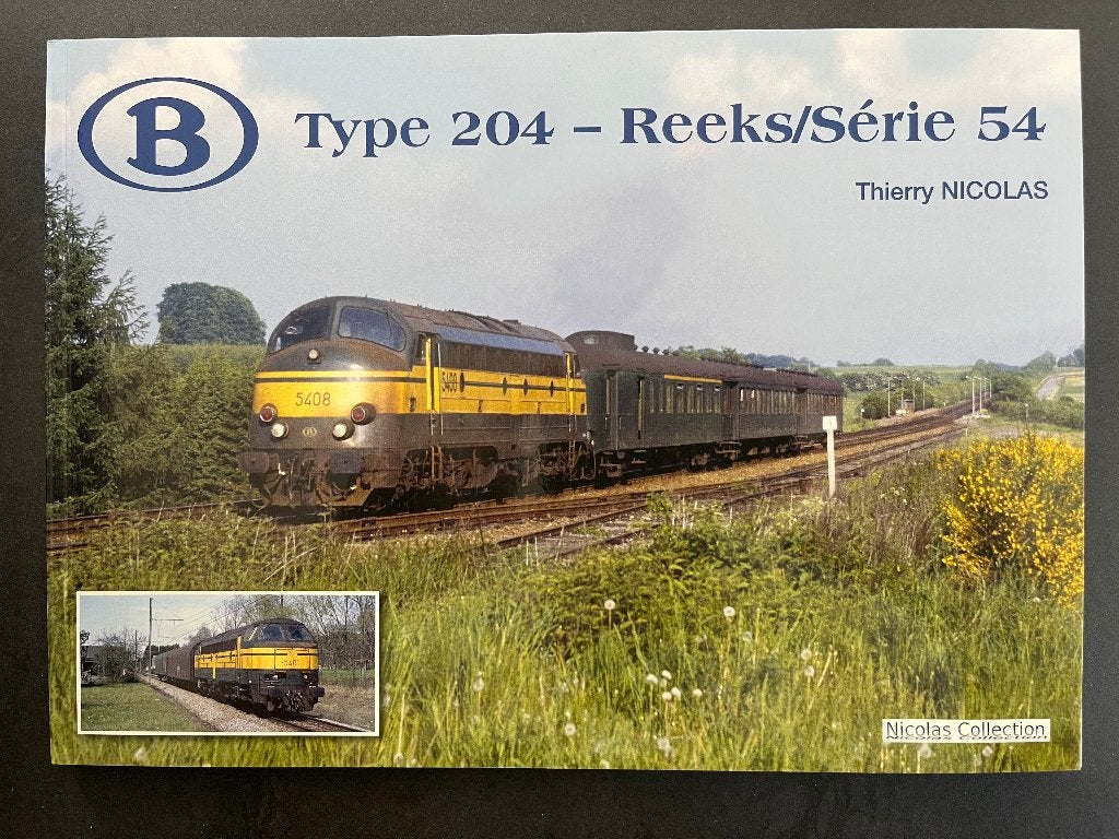 NMBS SNCB Type 204 – Reeks/Série 54, Enlèvement ou Envoi, Neuf, Nicolas Collection, Train
