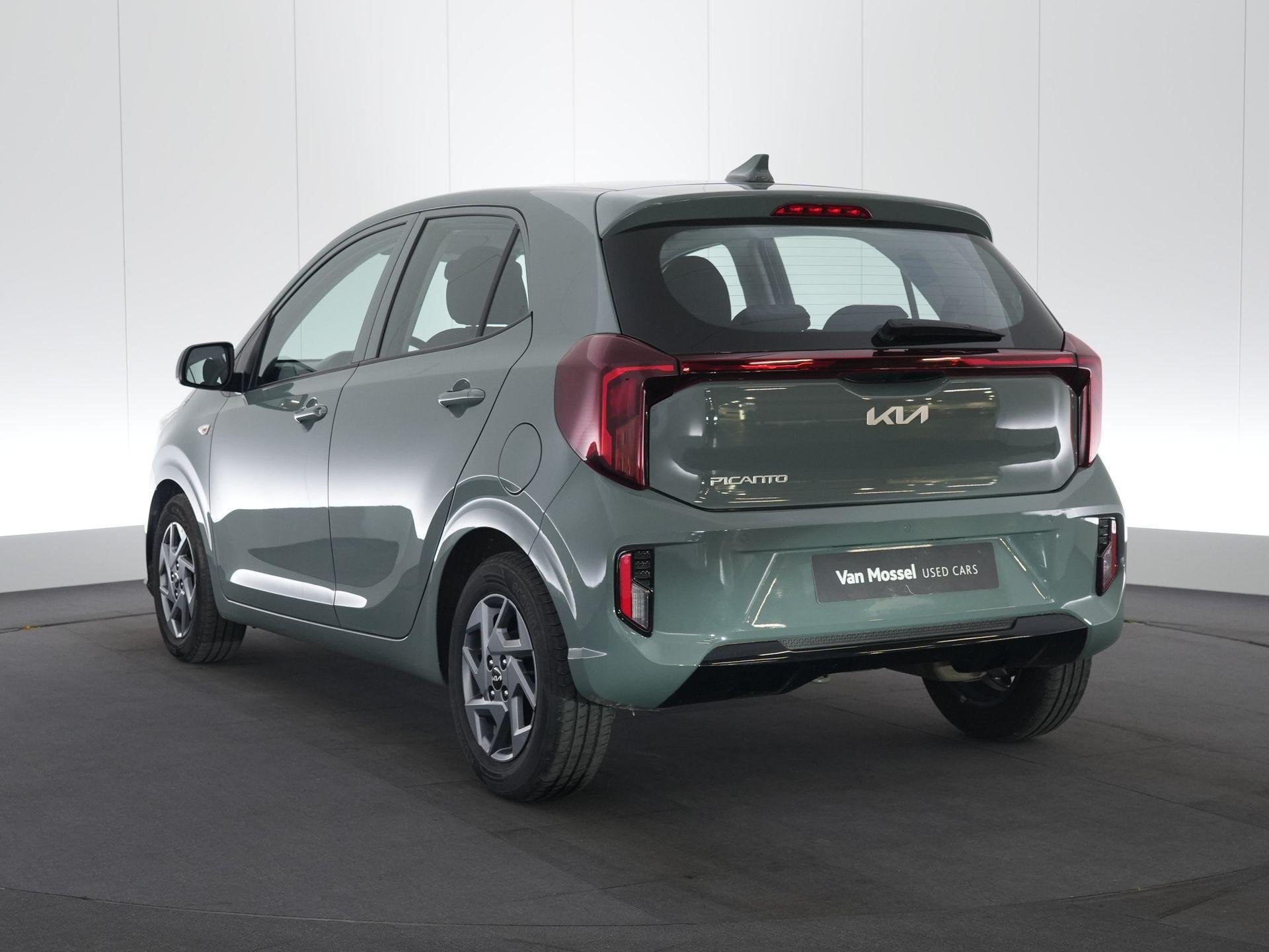 KIA Picanto 1.0 MPI 63 Pulse AMT, Auto's, Stof, Gebruikt, Zwart, 46 kW