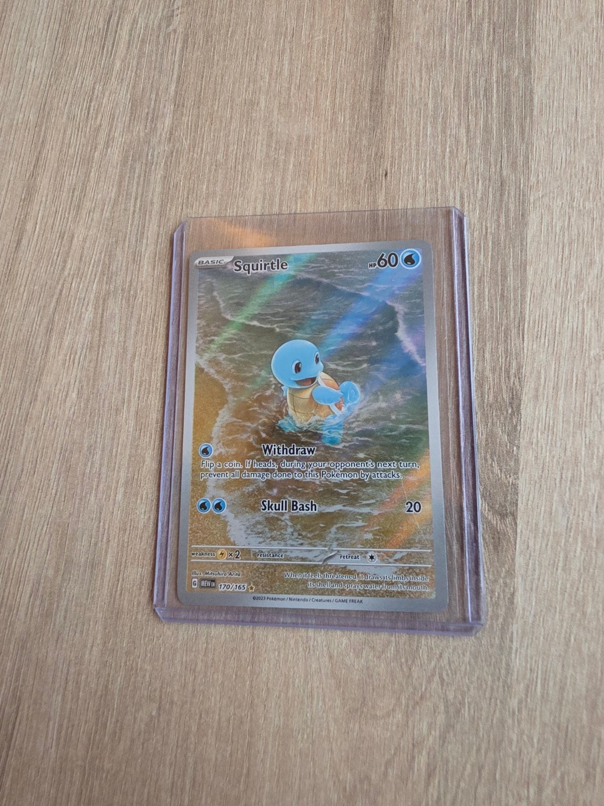 Squirtle - Scarlet & Violet - 151, Enlèvement ou Envoi
