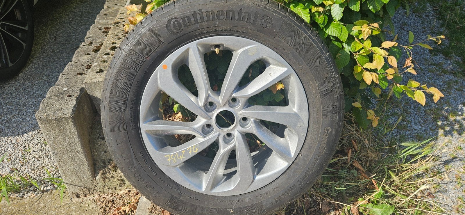 Nieuwe autoband Continental 225/60 R17 met velg 1 stuk, Ophalen