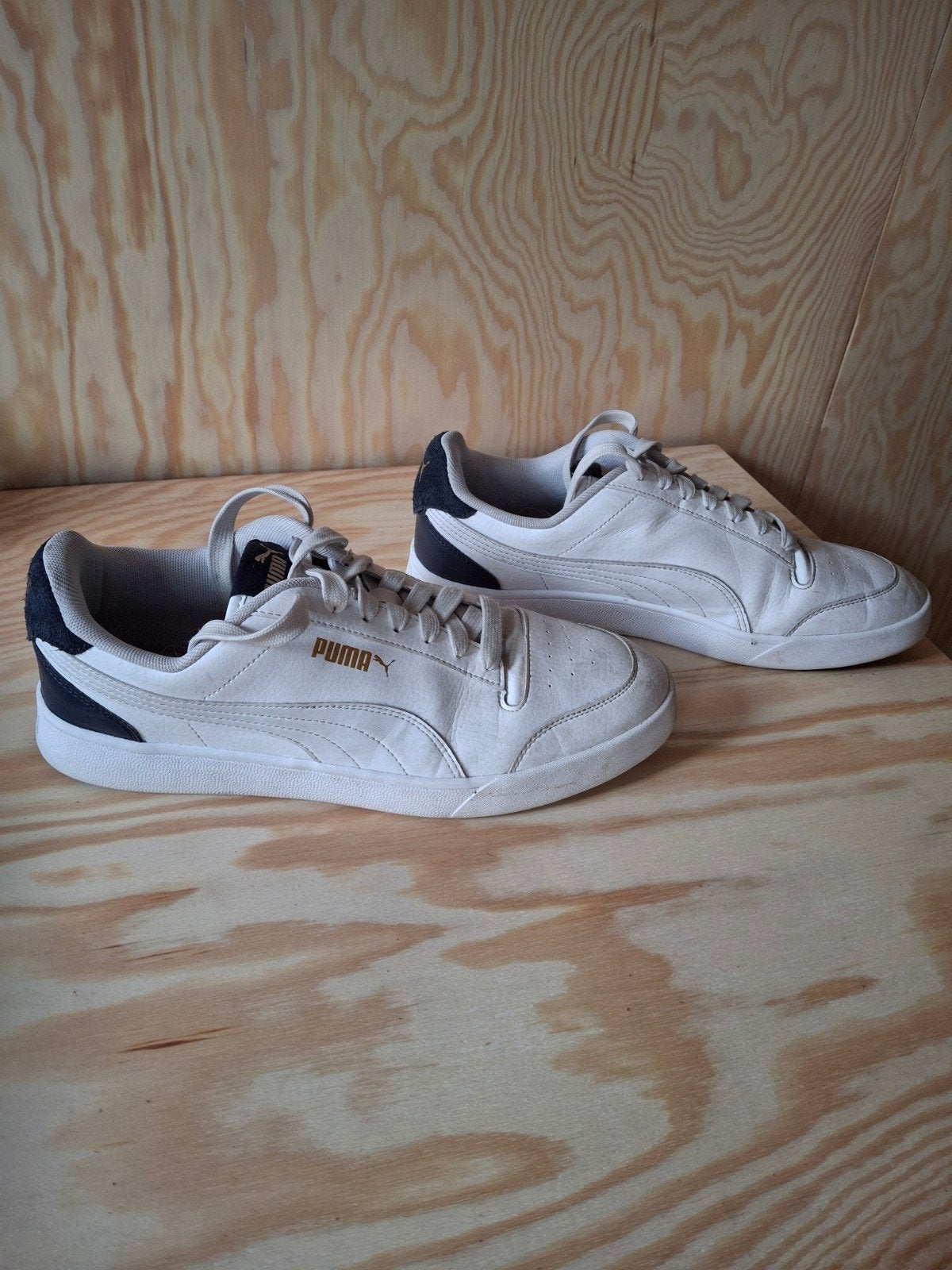 SHUFFLE UNISEX - white navy, Ophalen
