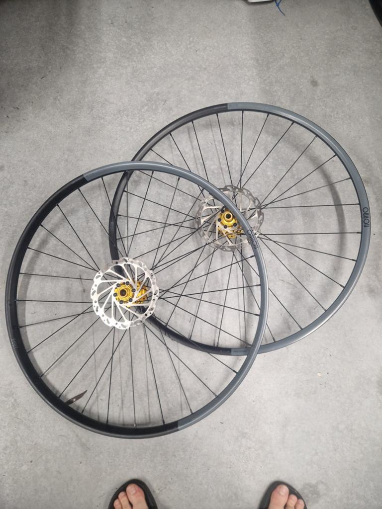 Wielset schijfremmen, Fietsen en Brommers, Fietsonderdelen, Ophalen, Wiel