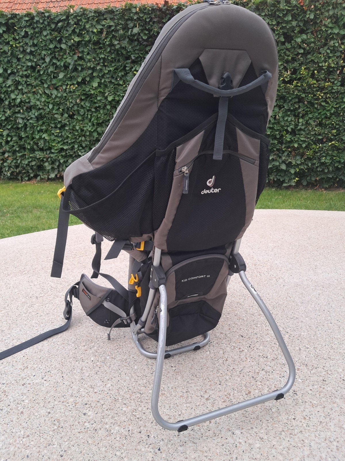 Deuter kid comfort III kinderdrager, Ophalen