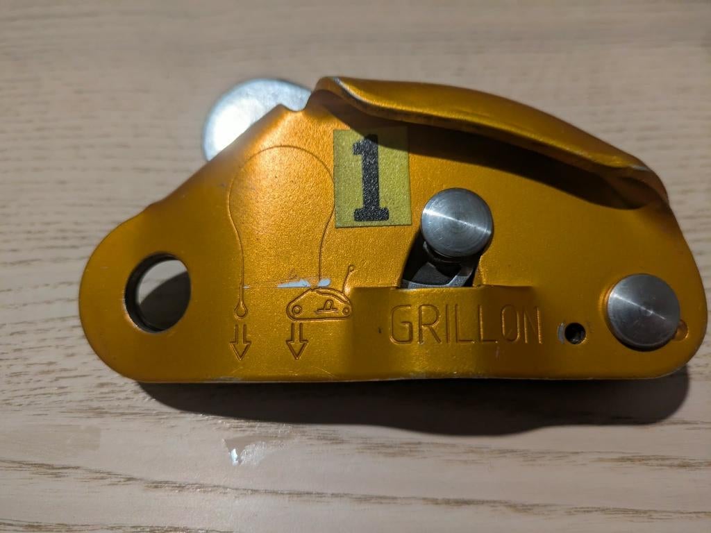 Petzl Grillon, Sport en Fitness, Klimsport, Gebruikt, Klimsport-accessoire, Ophalen