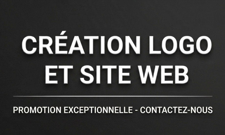PROMO !! Création de site internet / logo, publicité réseaux, Enlèvement ou Envoi