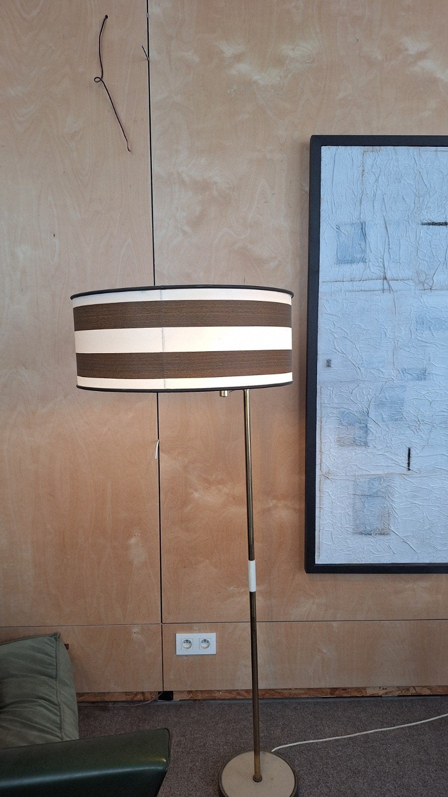 Vintage staande lamp mid century., Ophalen