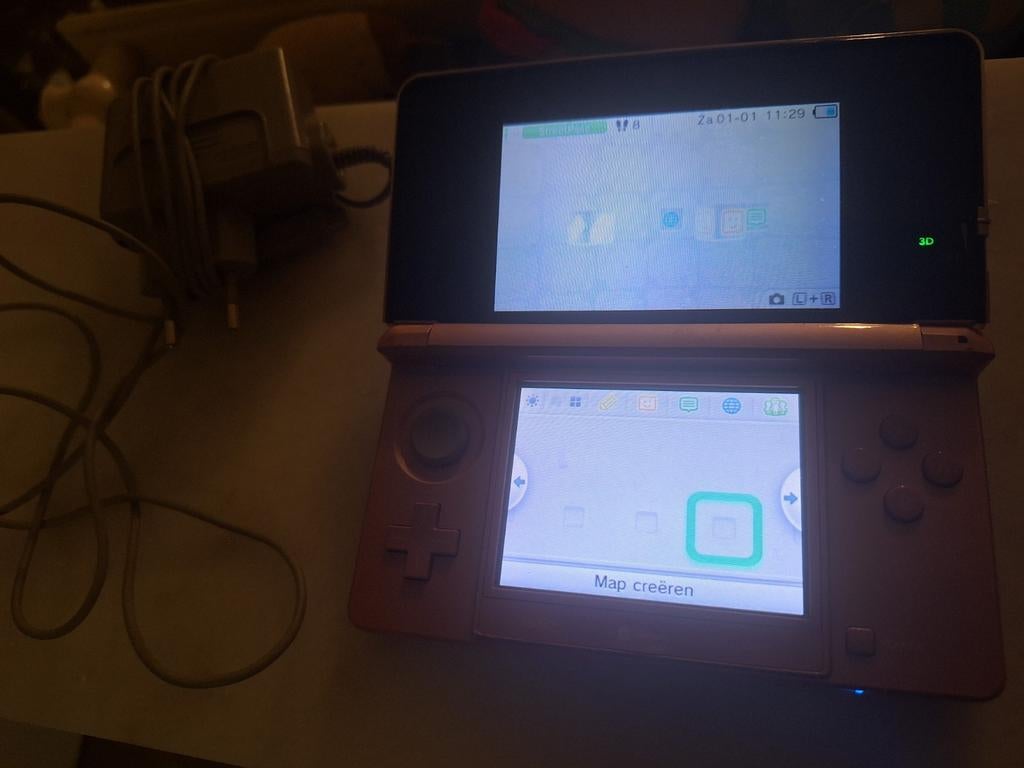 Roze Nintendo 3DS console, Ophalen of Verzenden, Roze, 3DS