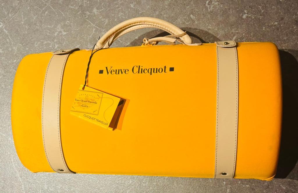 Veuve Cliquot traveller case, Ophalen of Verzenden, Gebruikt