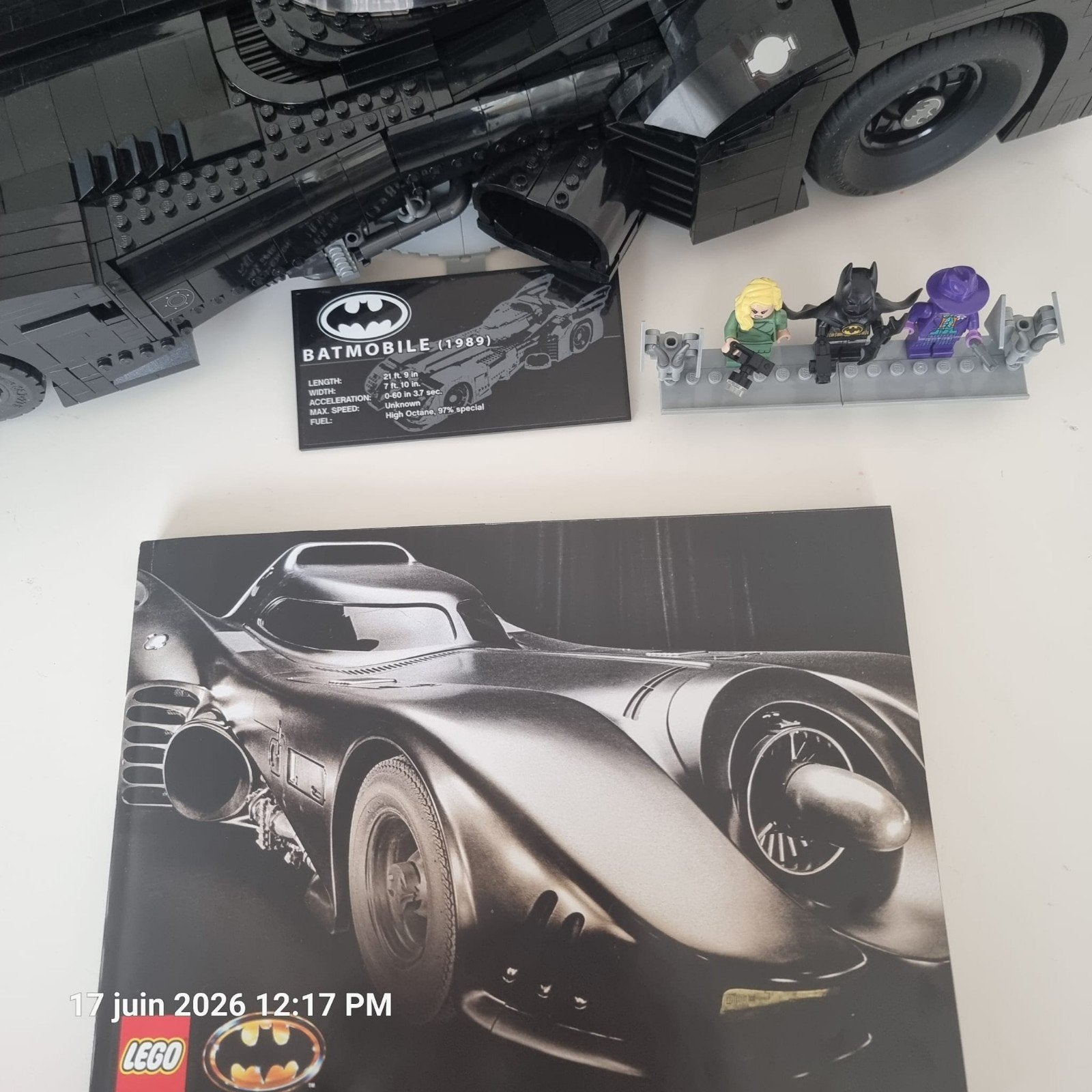 LEGO DC Batman 1989 Batmobile Officiel + Boîte + Notice + Fi, Hobby & Loisirs créatifs, Modélisme | Voitures & Véhicules, Enlèvement ou Envoi