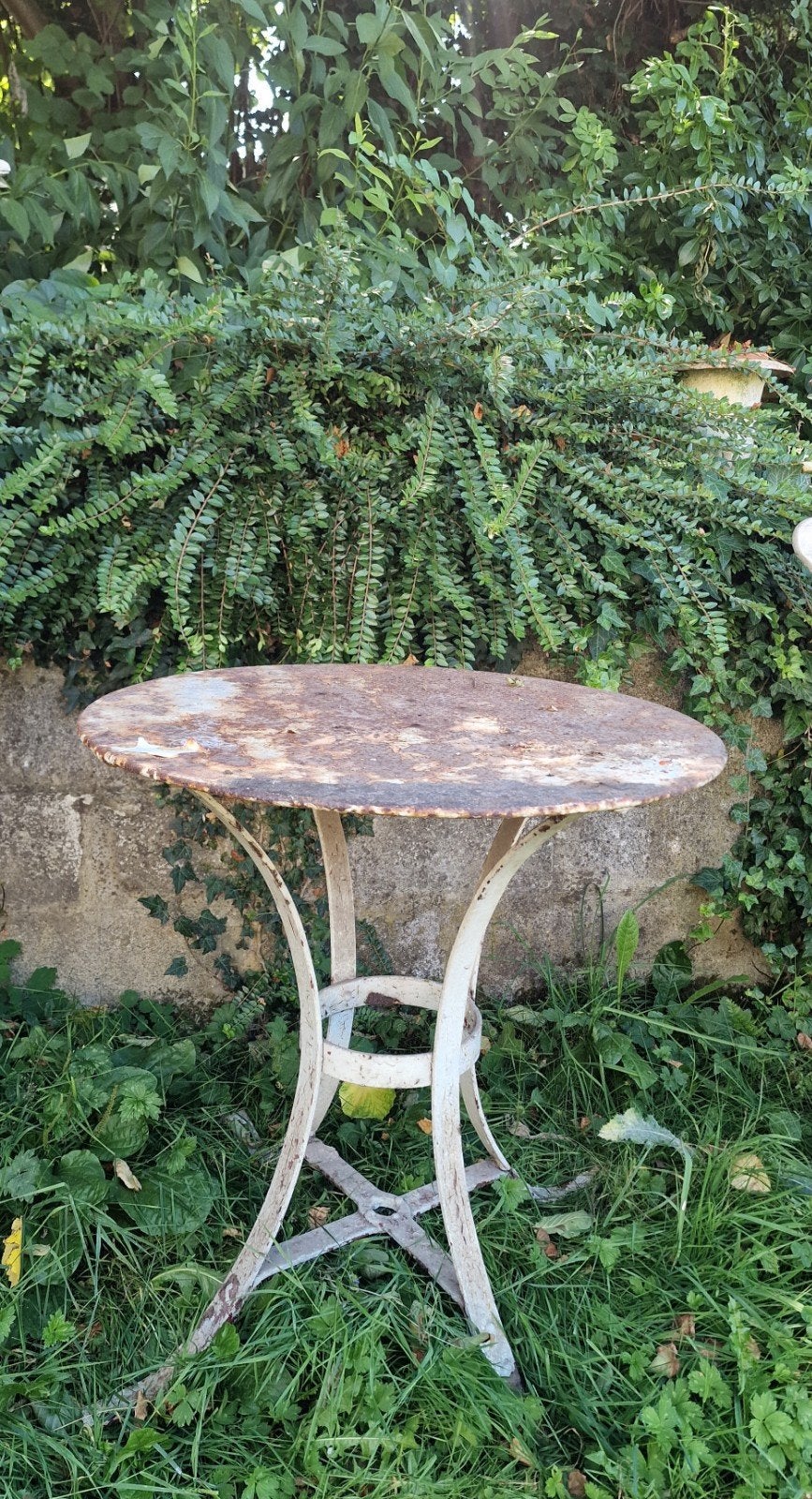Ancienne table d'extérieur, Jardin & Terrasse, Enlèvement, Métal