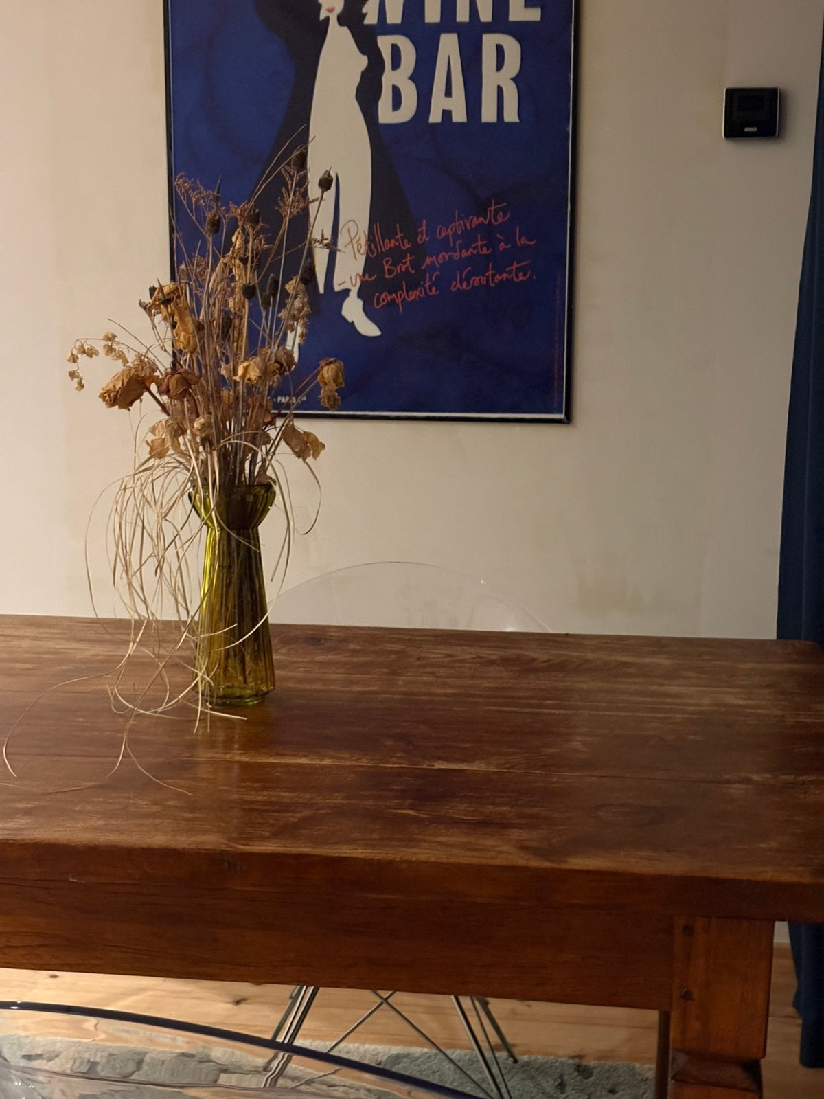 Masief houten tafel 3m, Huis en Inrichting, Tafels | Eettafels, Gebruikt, 50 tot 100 cm, 200 cm of meer, Vijf personen of meer