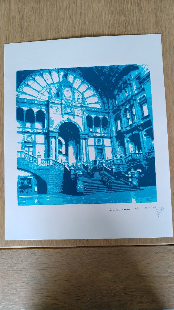Litho, Antiquités & Art, Autres sujets, Enlèvement, Lithographie, Édition limitée